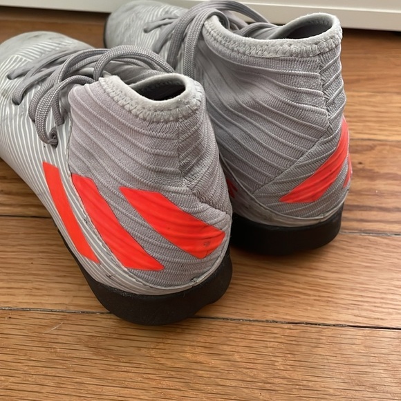 Adidas Nemeziz 19.3 TF Jr Turf Soccer Shoe Grey EF8303 Youth 5 - Picture 4 of 7